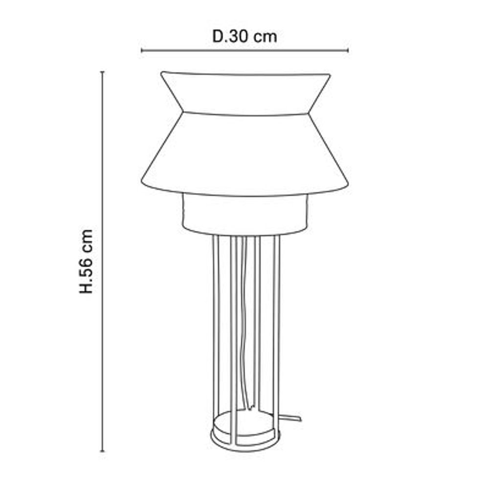 Table lamps - SINGAPOUR lamp - MARKET SET