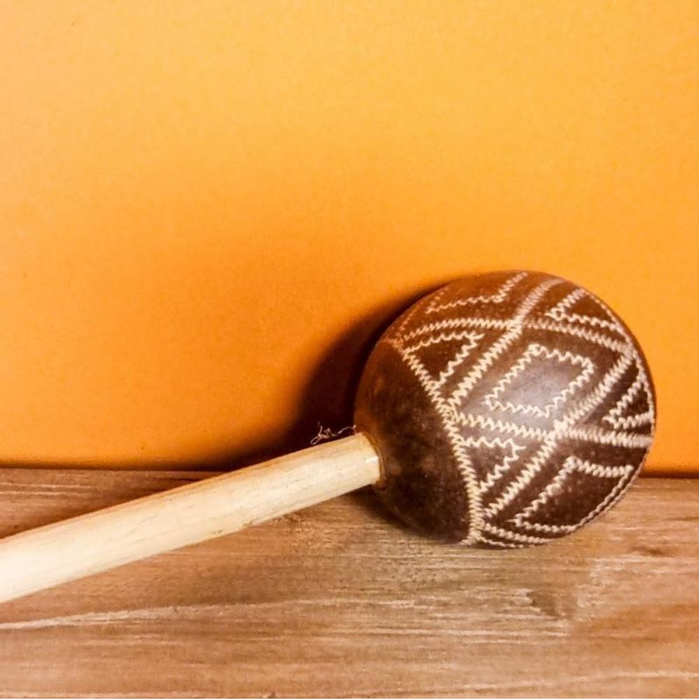 Decorative objects - Indigenous Maracá Ethnicity Tikuna - Amazon - 3 Sizes - ARUH ART & DECOR