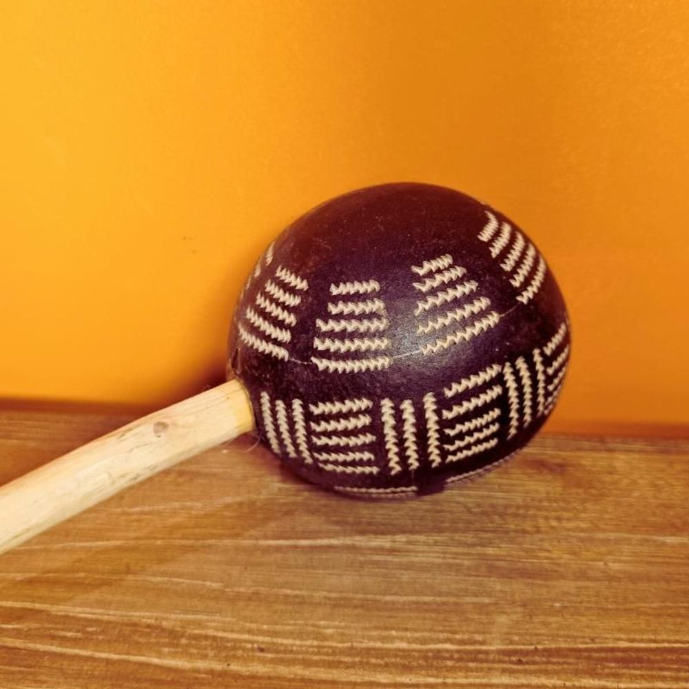 Decorative objects - Indigenous Maracá Ethnicity Tikuna - Amazon - 3 Sizes - ARUH ART & DECOR