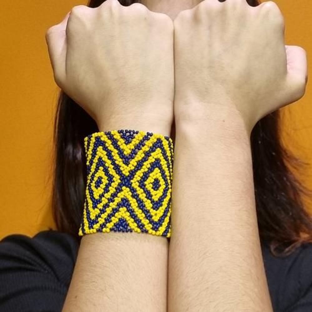 Decorative objects - Elastic Indigenous Bracelets and Bangles - ARUH ART & DECOR