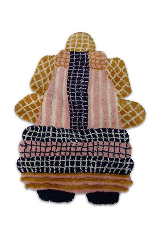 Objets déco enfant - Tapis Aztec - Jaune - COCONO