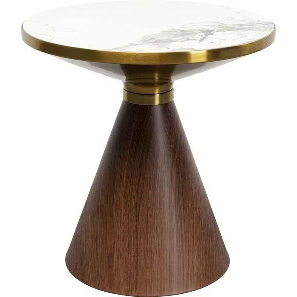 Tables basses - Table basse Cono Céramique Ø50cm - KARE DESIGN