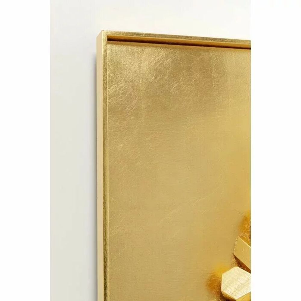 Other wall decoration - Wall Object Mikado Gold 120x120cm - KARE DESIGN
