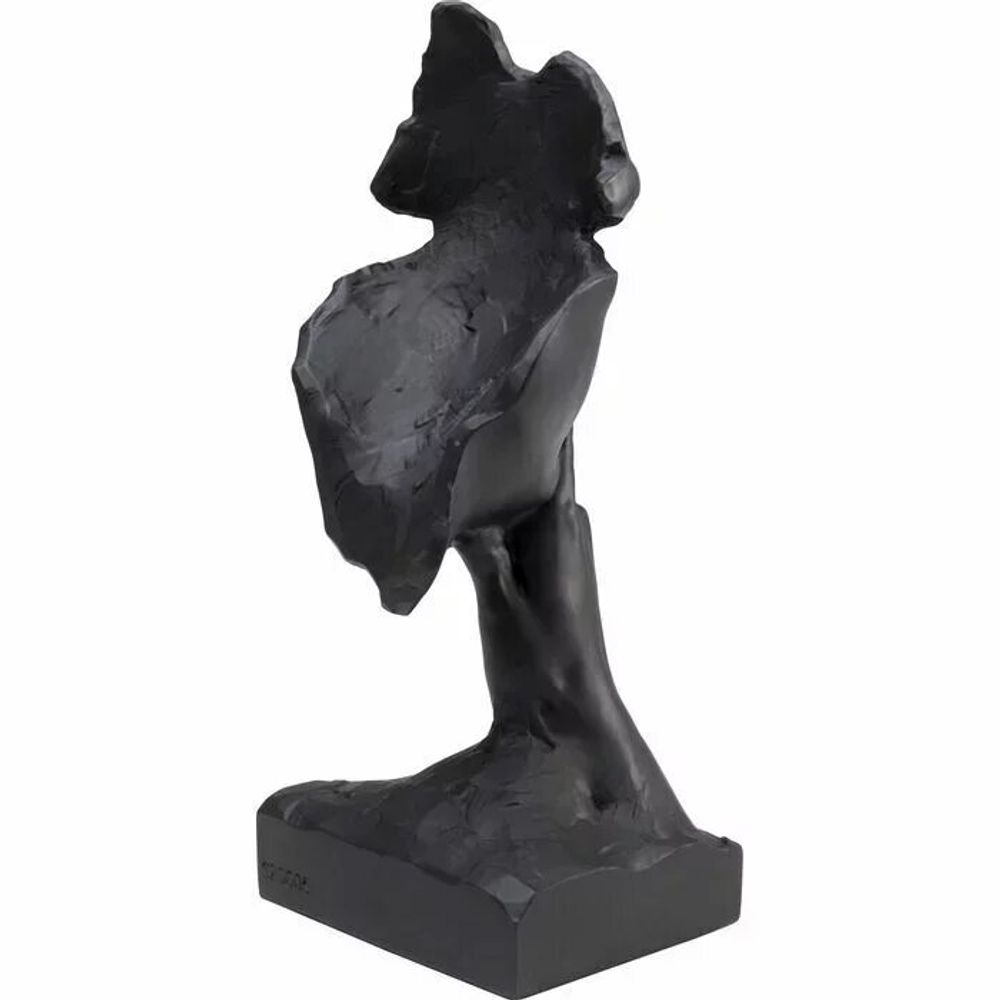 Objets de décoration - Objet déco Visage Silencieux Noir 31cm - KARE DESIGN