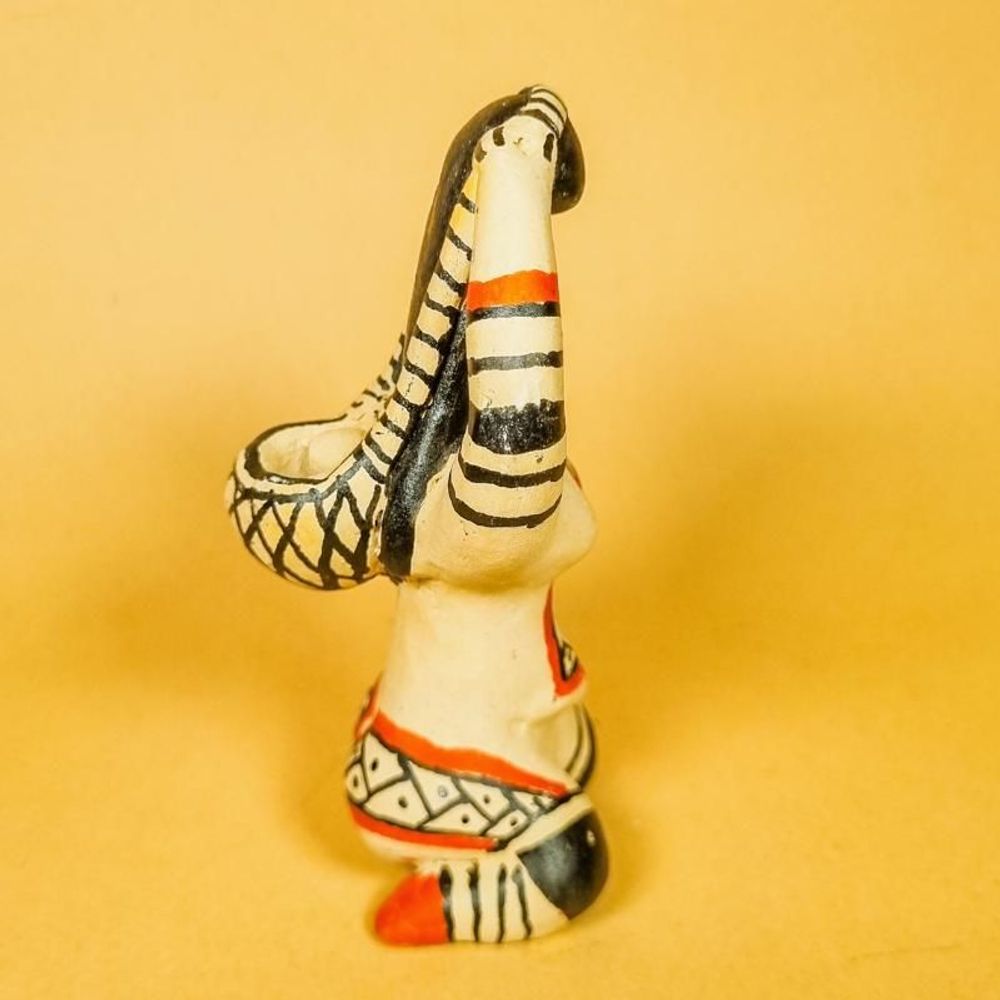 Decorative objects - Ritxoko Indigenous Ceramic Doll - Karajá Ethnicity - ARUH ART & DECOR