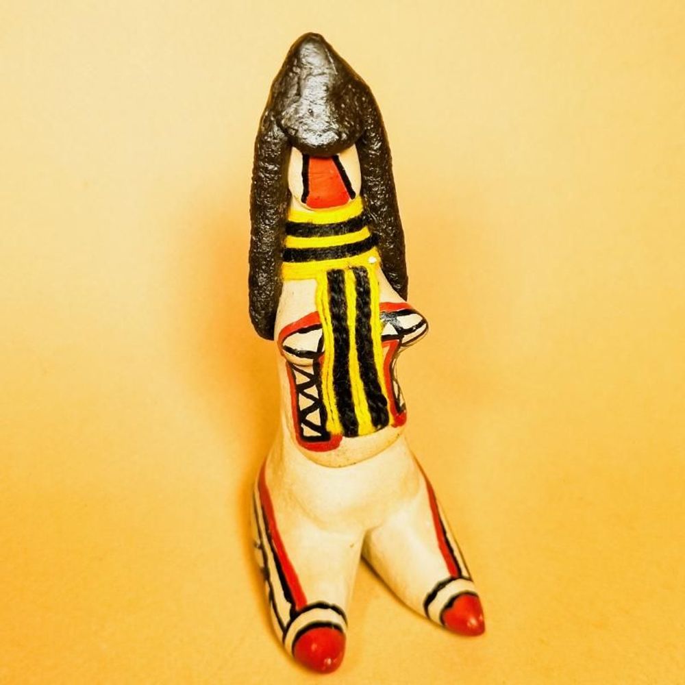 Decorative objects - Ritxoko Indigenous Ceramic Doll - Karajá Ethnicity - ARUH ART & DECOR