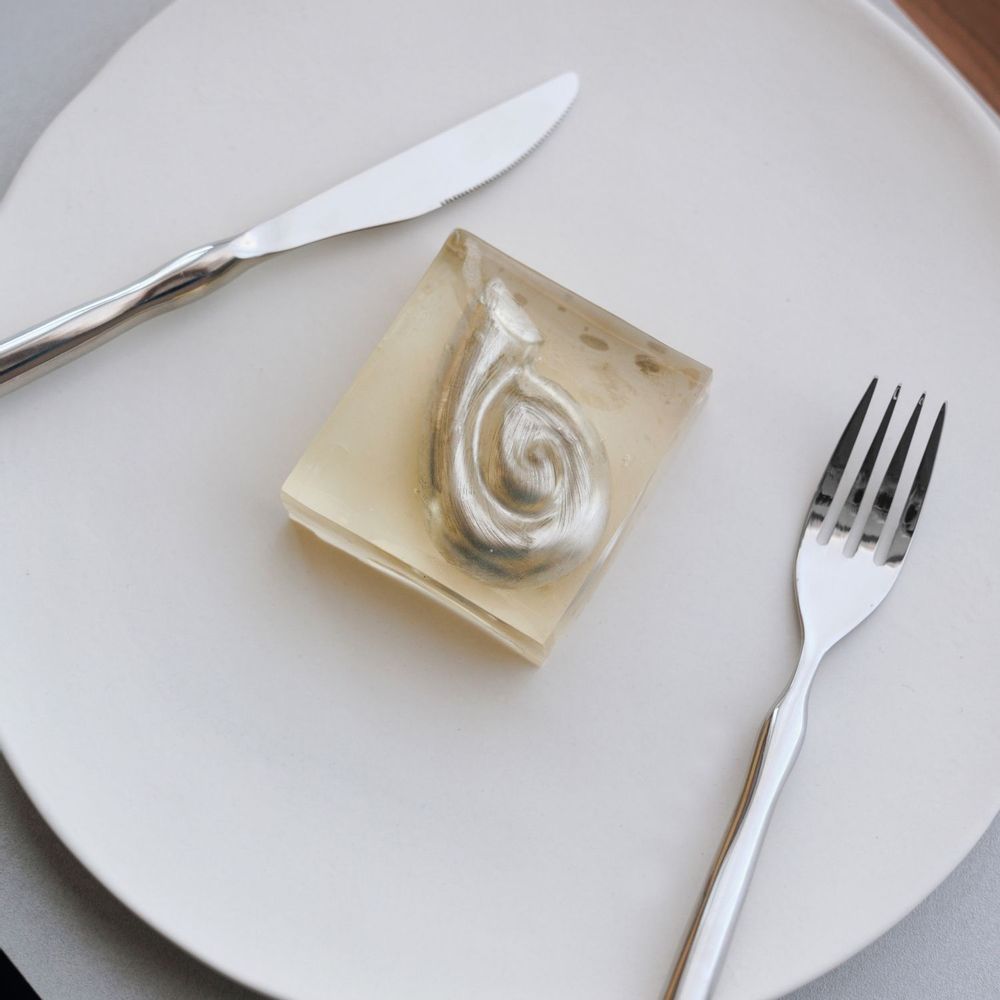 Couverts de service - [IAAC Crafts] Shell rest gift set - KIDP(KOREA INSTITUTE OF DESIGN PROMOTION)