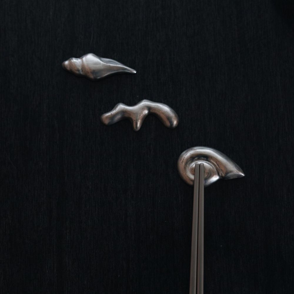 Couverts de service - [IAAC Crafts] Shell rest gift set - KIDP(KOREA INSTITUTE OF DESIGN PROMOTION)