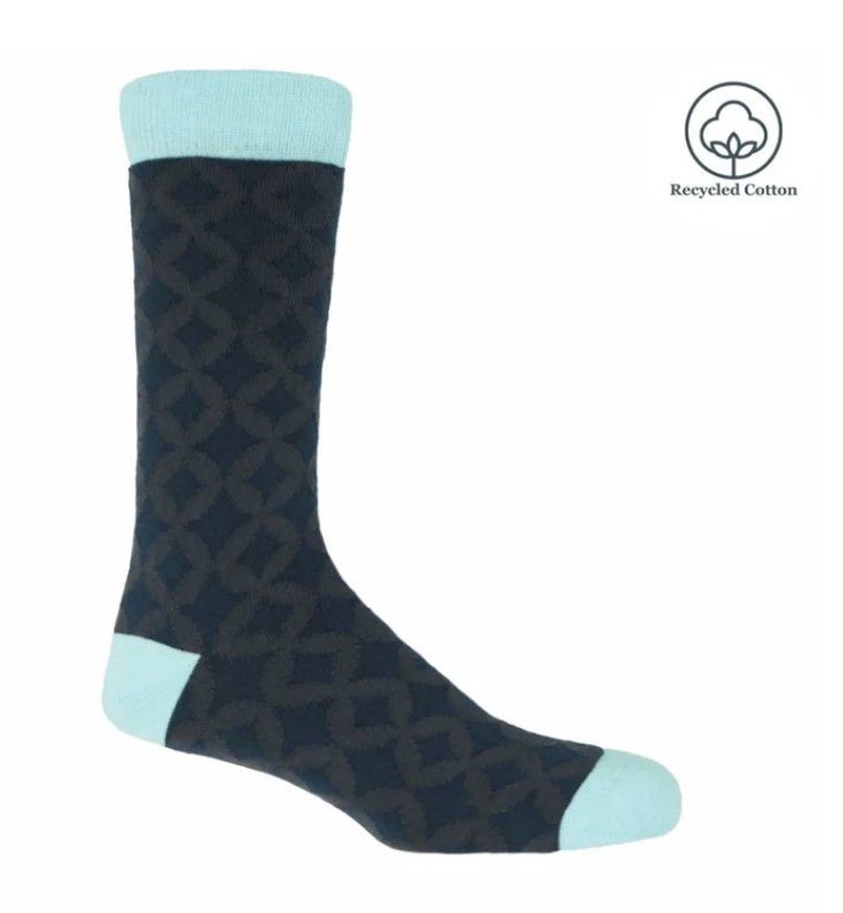 Socks - Mosaic Cotton Socks - PEPER HAROW SOCKS