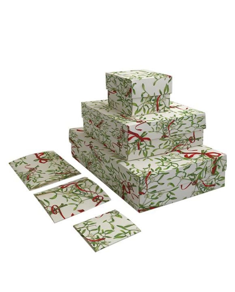 Papeterie bureau - Set 3 boîtes cadeaux avec couvercle - Vischio - TASSOTTI - ITALY