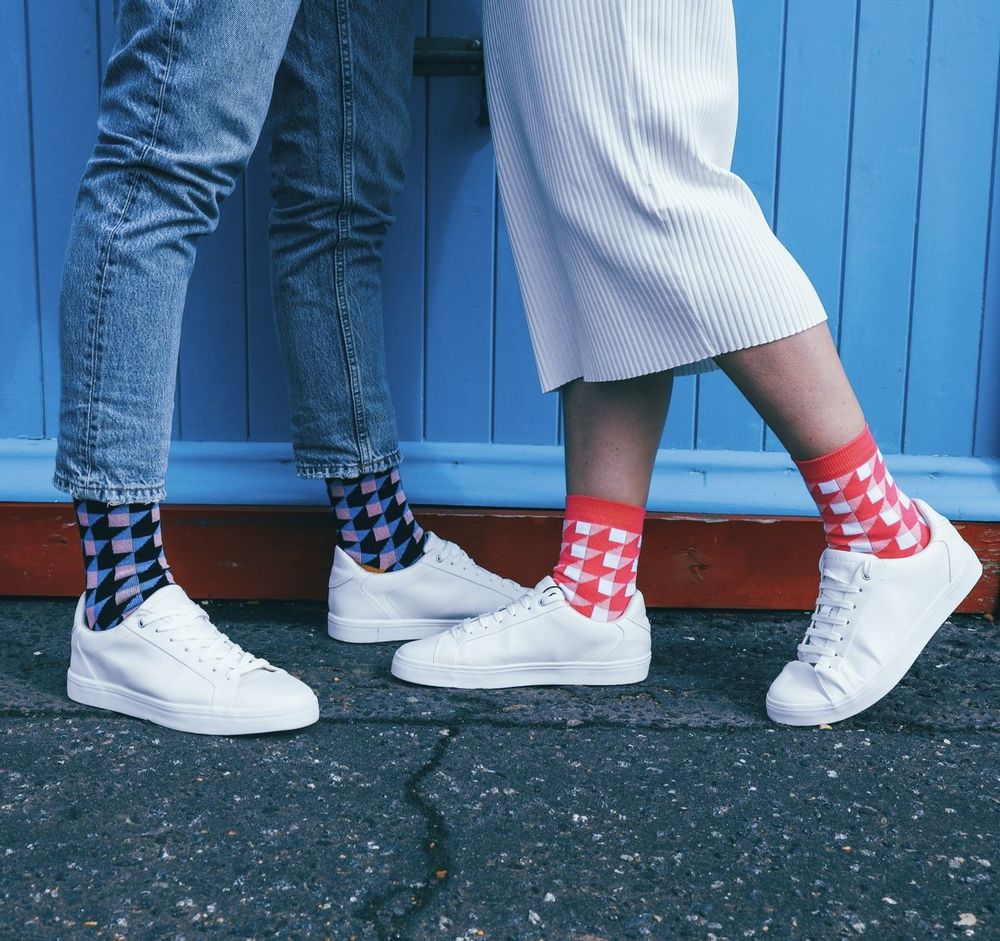 Socks - Dimensional Recycled Cotton Socks - PEPER HAROW SOCKS
