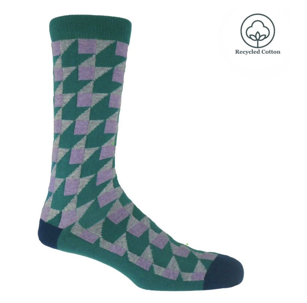 Socks - Dimensional Recycled Cotton Socks - PEPER HAROW SOCKS
