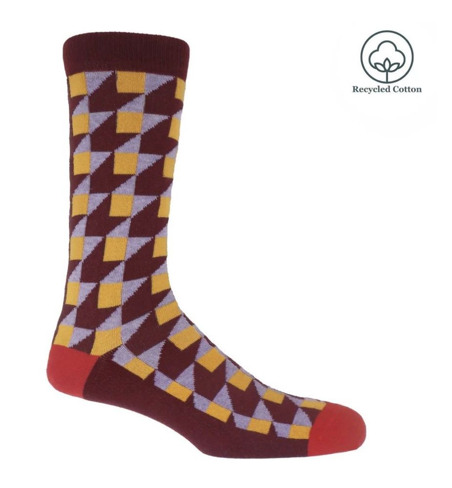 Socks - Dimensional Recycled Cotton Socks - PEPER HAROW SOCKS