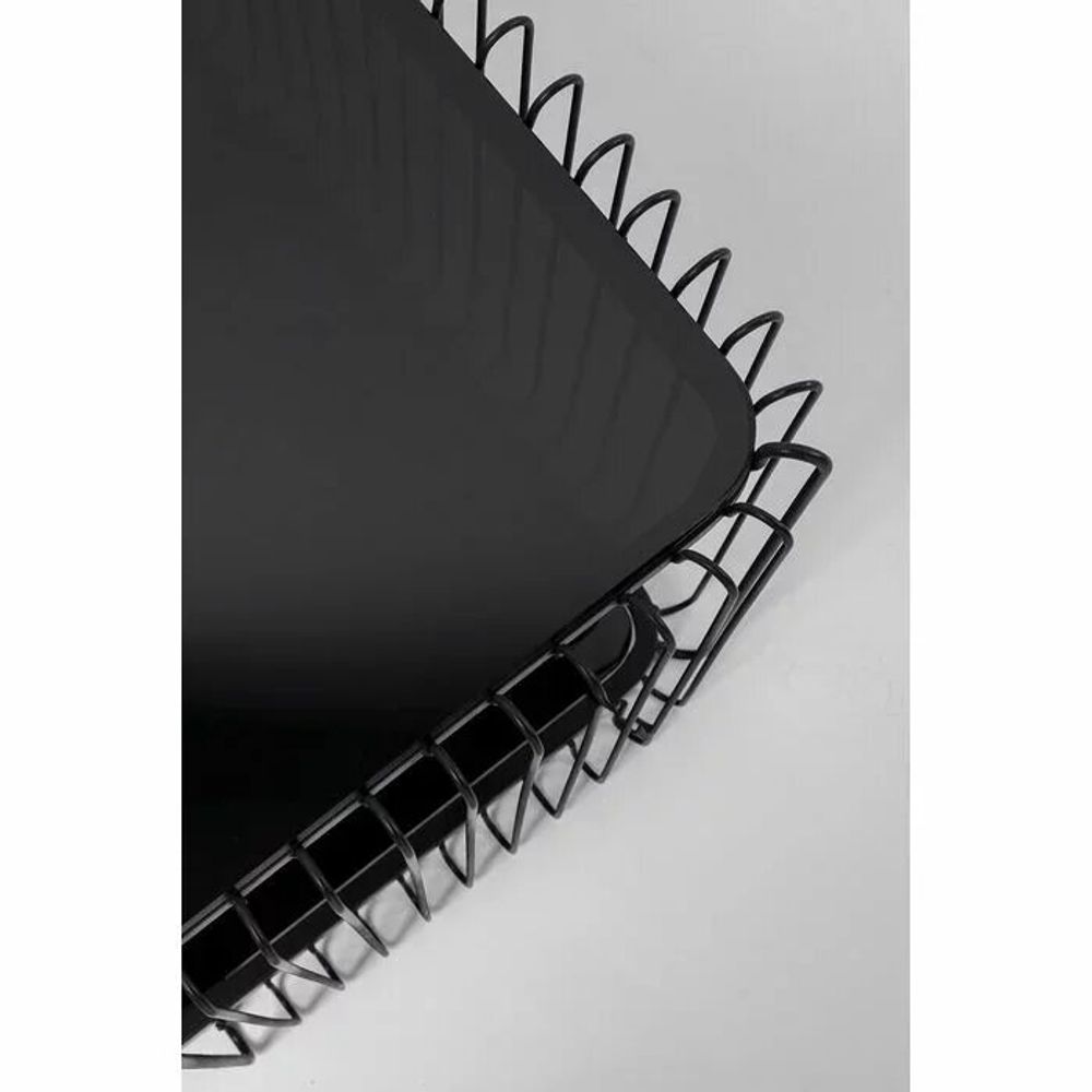 Tables basses - Table basse Fil Double Noir 120x60cm - KARE DESIGN