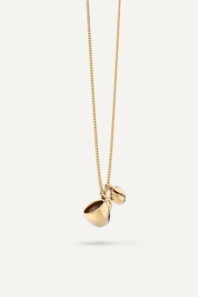 Jewelry - Coffee & Bean Necklace - CHOCLI