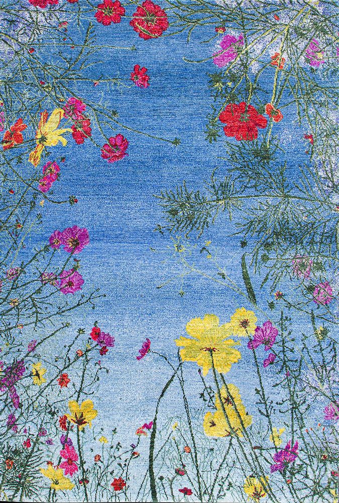Tapis design - Paradisal Flower Meadow, Flower Meadow Collection - ZOLLANVARI INTERNATIONAL