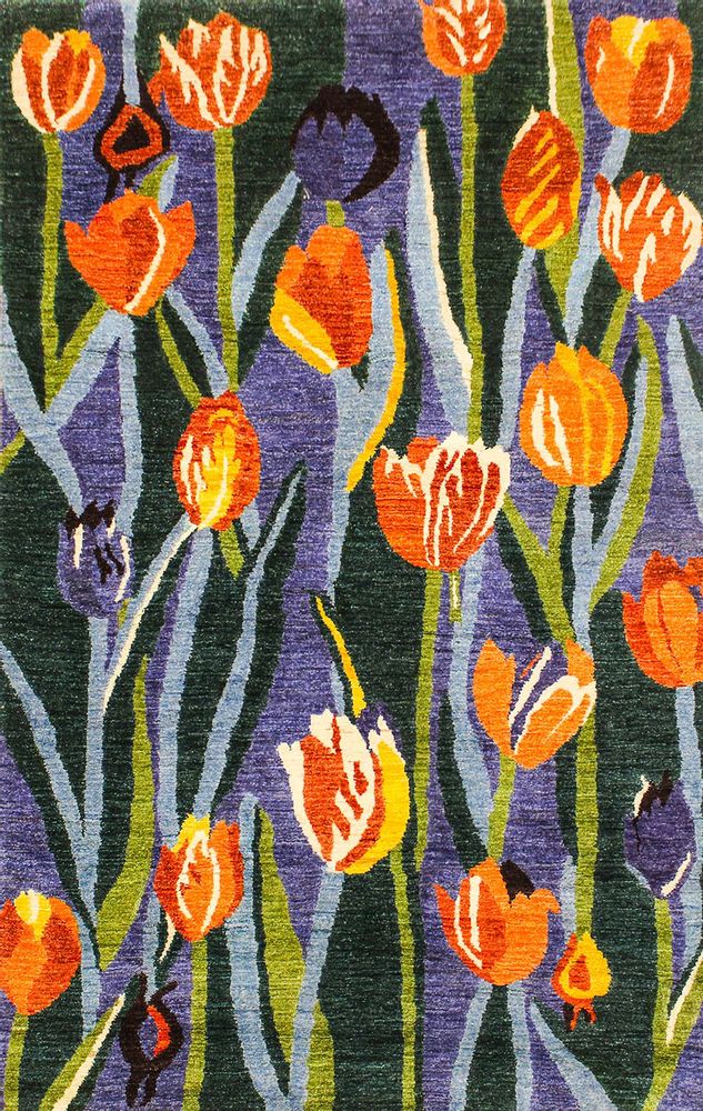 Tapis design - Tulip Meadow 2, Zollanvari Studio - ZOLLANVARI INTERNATIONAL