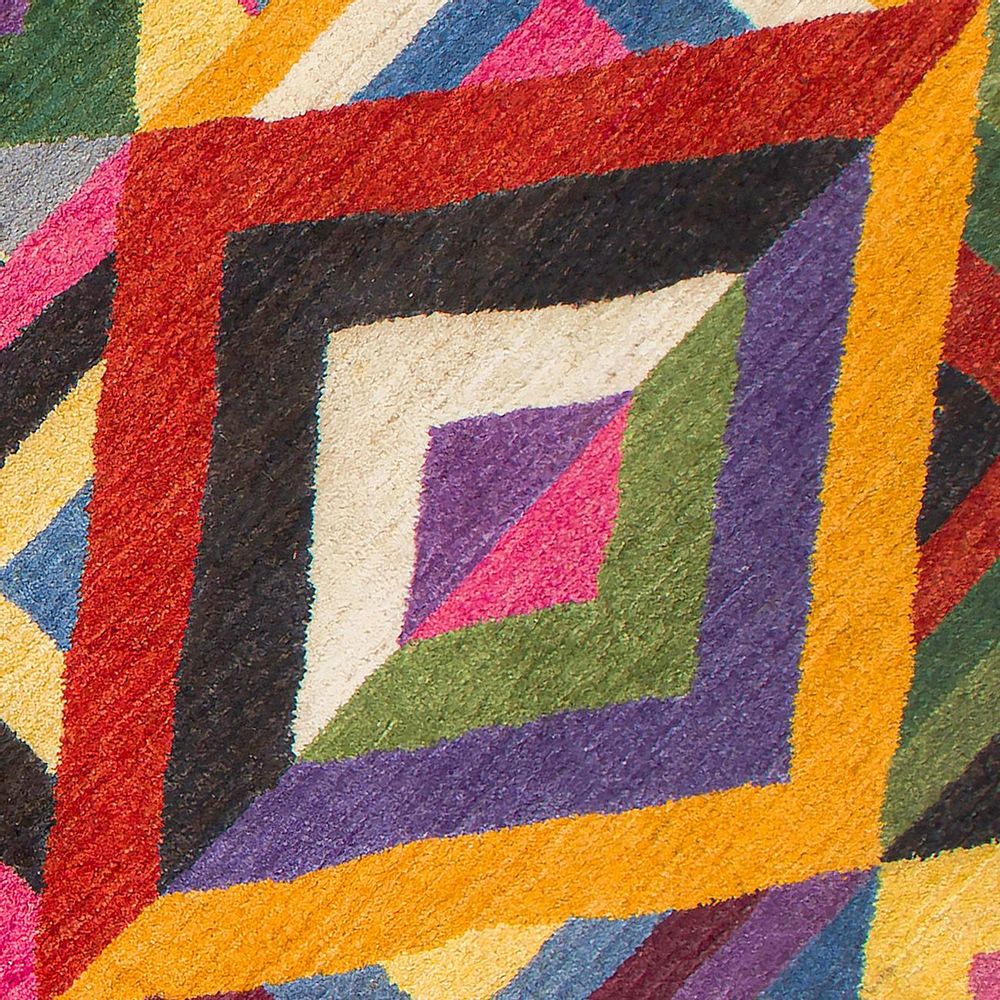 Tapis design - Squares & Lozenges runner 1 - ZOLLANVARI INTERNATIONAL