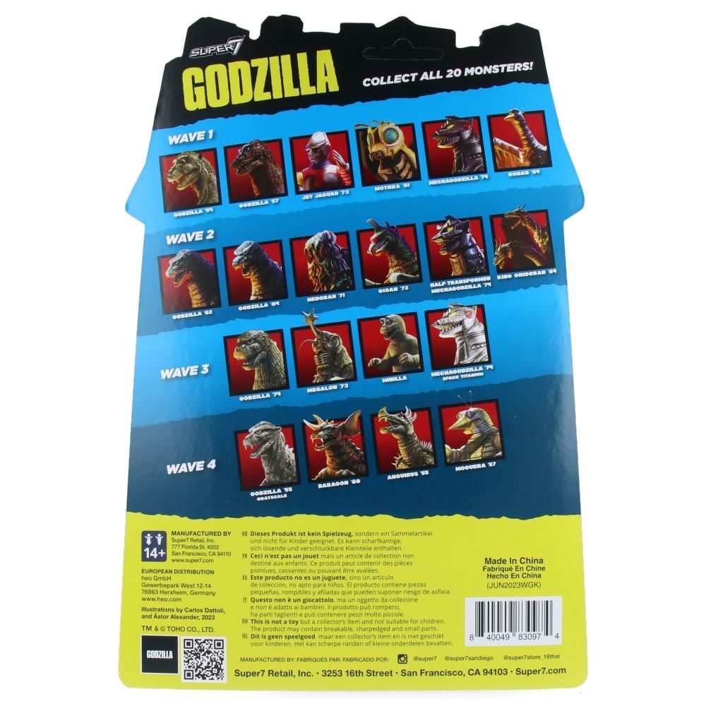 Sculptures, statuettes et miniatures - Godzilla '55 (Greyscale) - Toho ReAction Figures Wave 5 - ARTOYZ