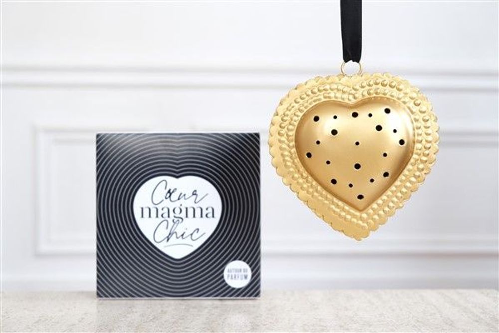 Scent diffusers - Solid perfume accessories fragrance diffusers: Hearts, Boules - AUTOUR DU PARFUM