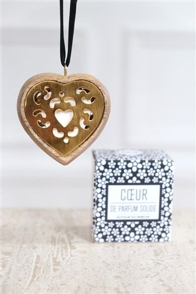 Scent diffusers - Solid perfume accessories fragrance diffusers: Hearts, Boules - AUTOUR DU PARFUM