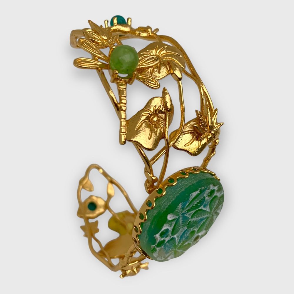 Jewelry - Crystal and gold brass jewelry - FANEX FRANCE