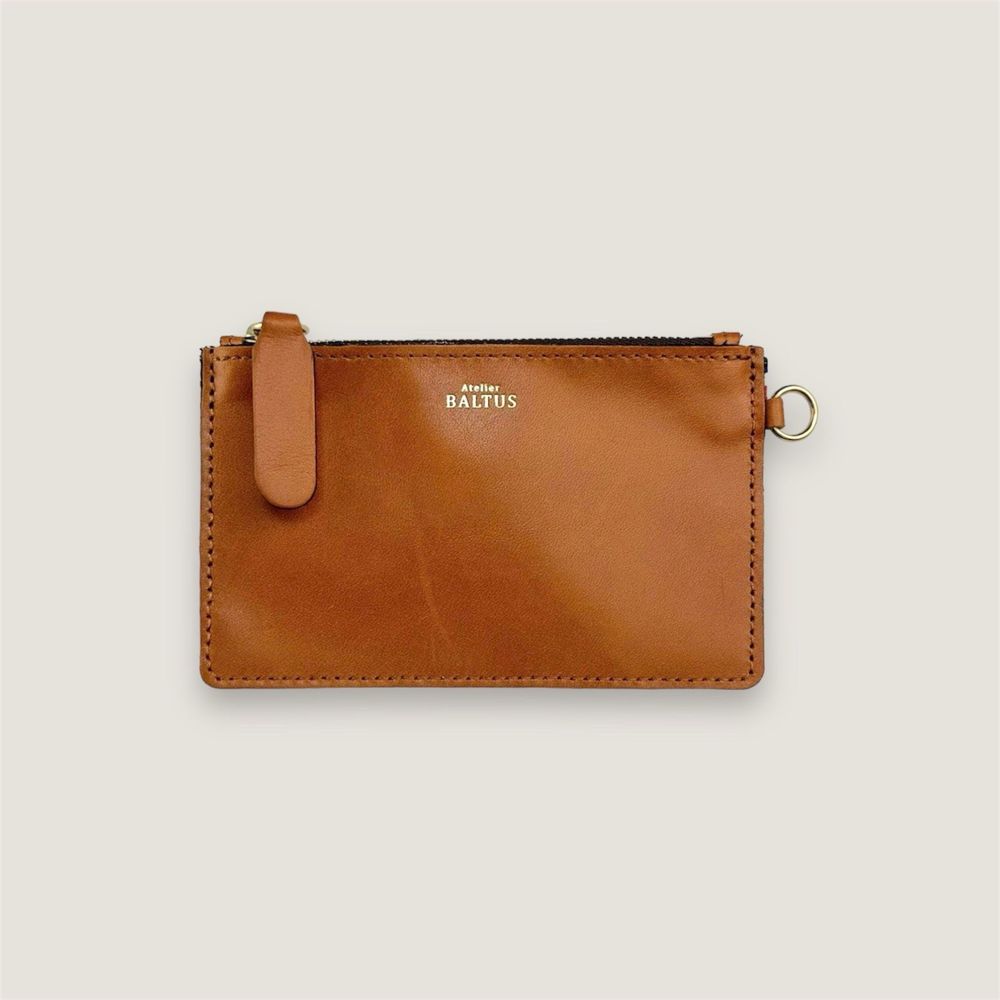 Leather goods - Jade mini card holder pouch - ATELIER BALTUS