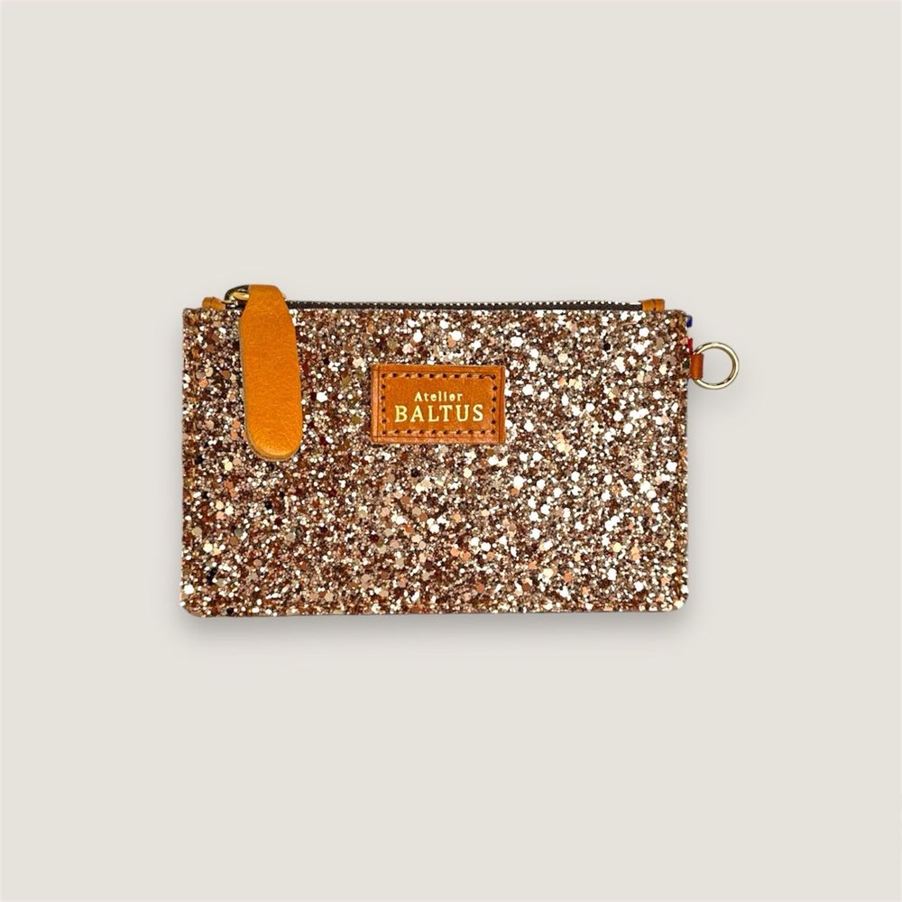 Leather goods - Jade mini card holder pouch - ATELIER BALTUS