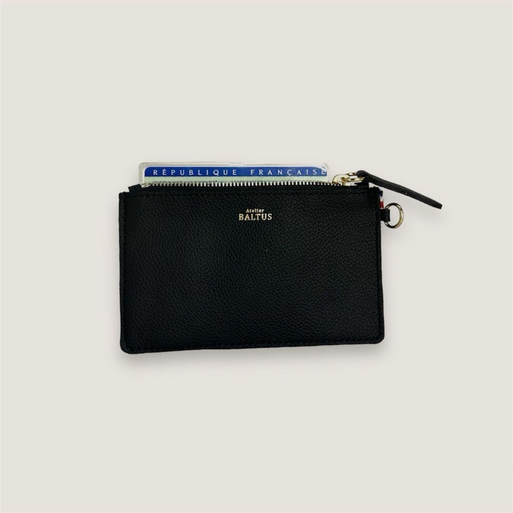 Leather goods - Jade mini card holder pouch - ATELIER BALTUS