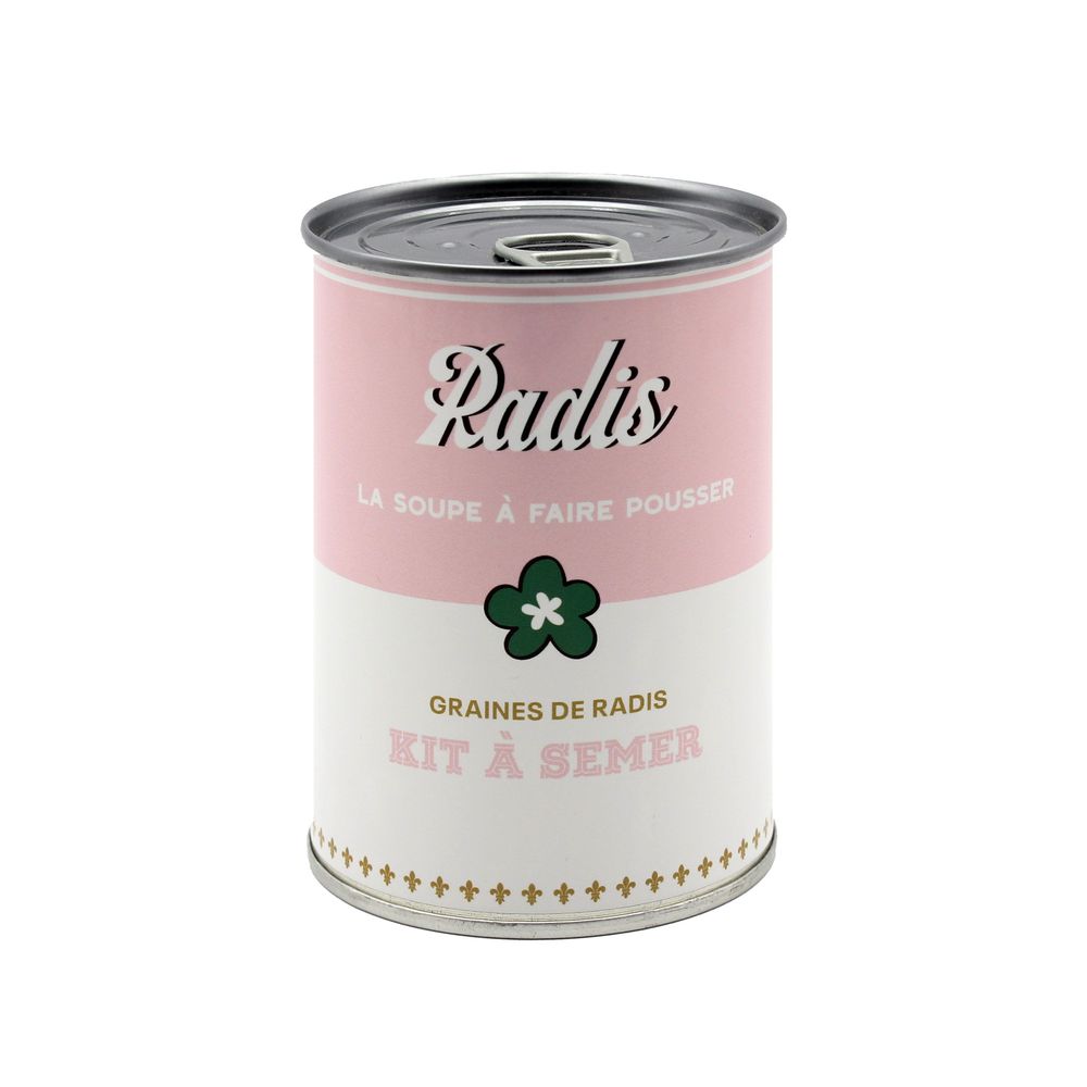 Garden accessories - seed kit\" radish soup\” Made in France - MAUVAISES GRAINES