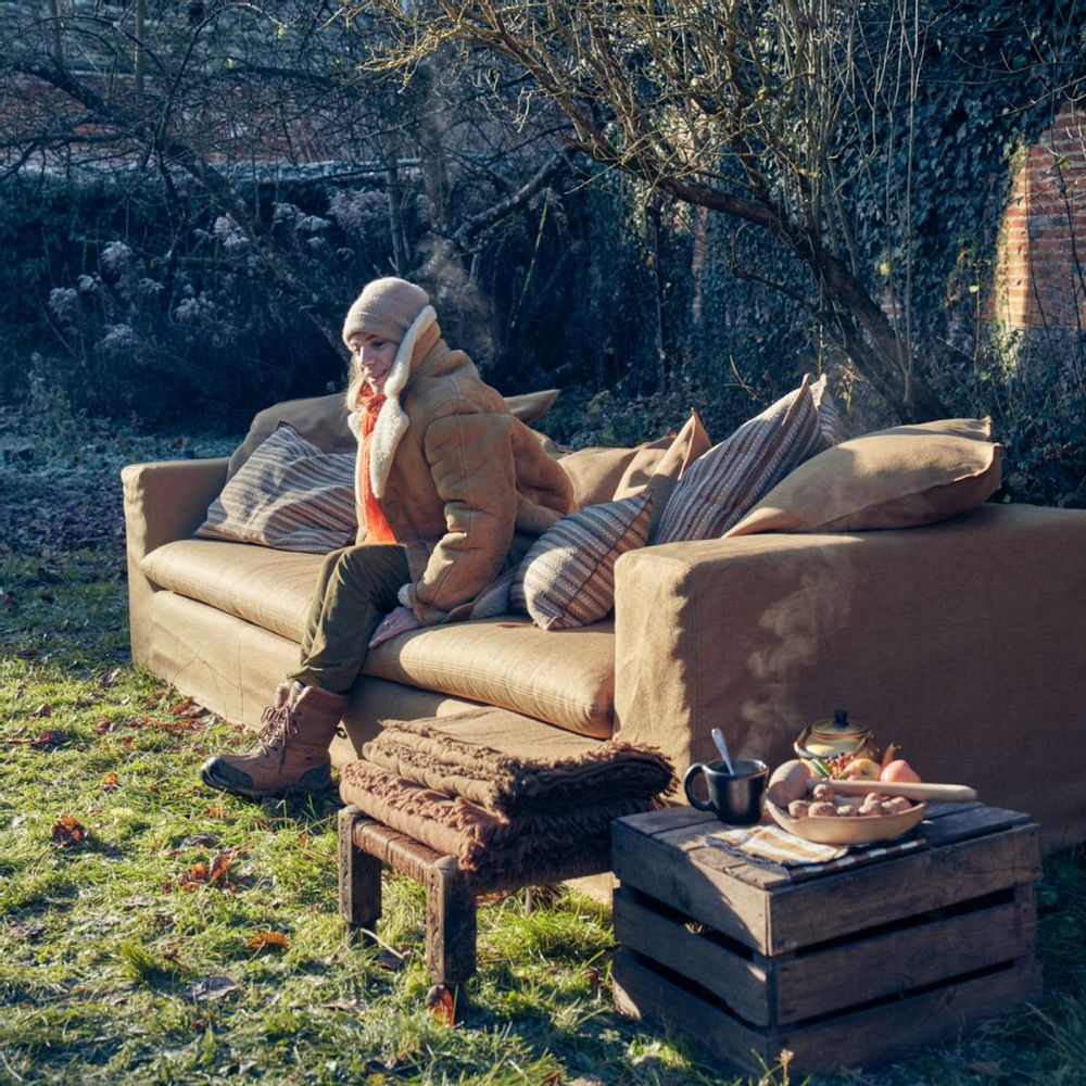 Lawn sofas - GYPSET outdoor sofa - MAISON DE VACANCES
