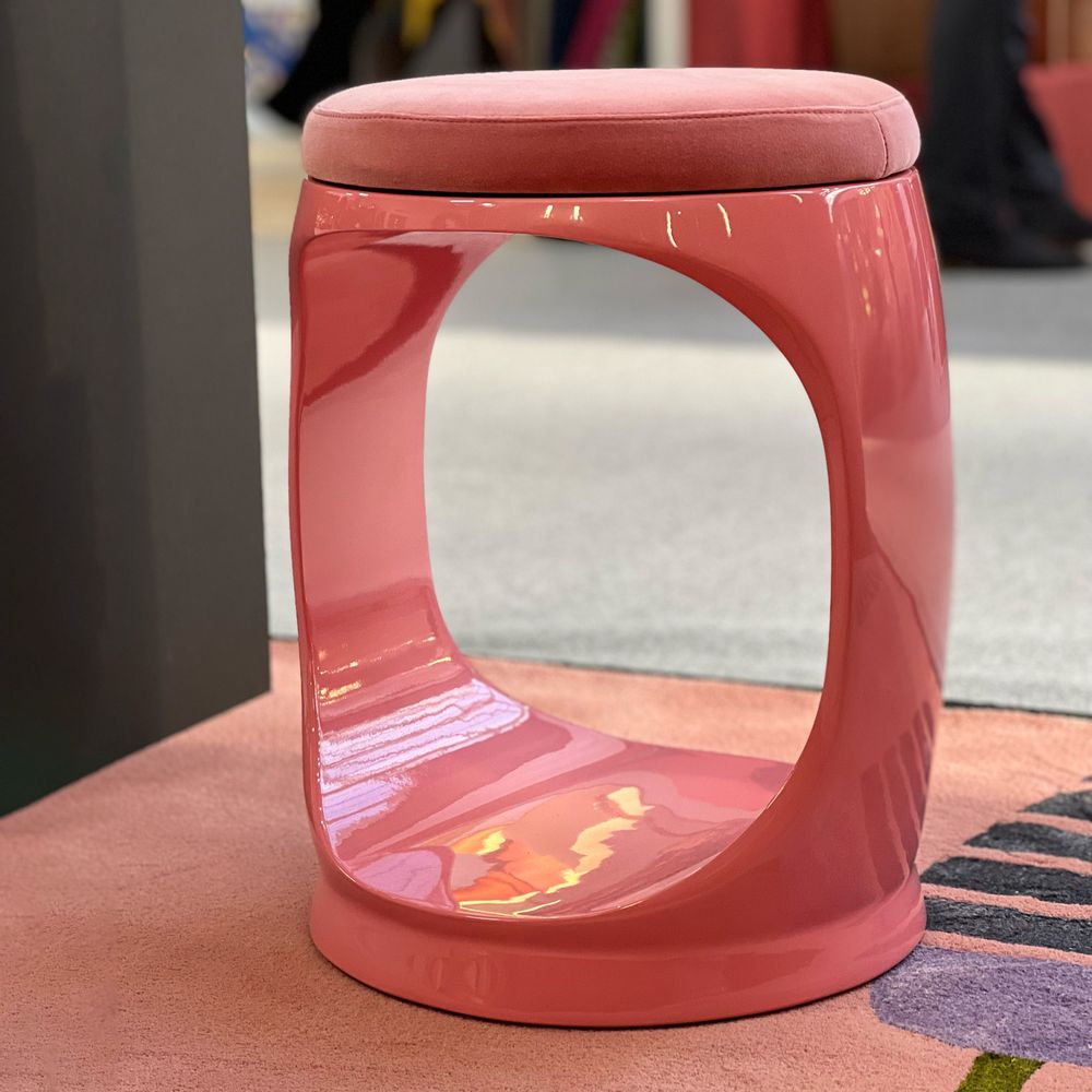 Stools - Signet Ring I Stool I Pink - SOFTICATED