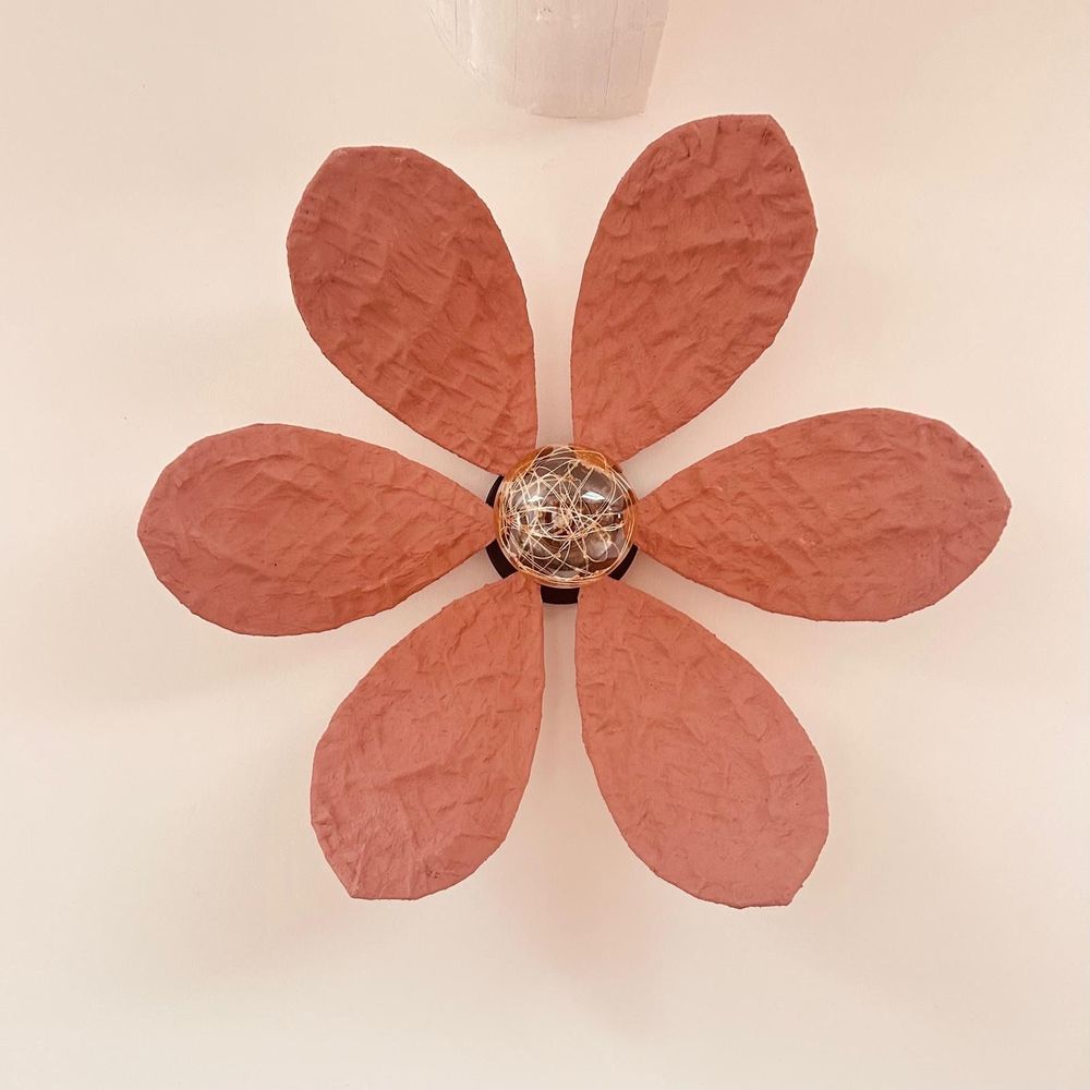 Hanging lights - NENUPHAR Pink Lampshade - PAS DANS LA MER