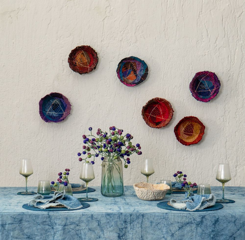 Bols - Bols Kantha Rose - MAISON MIEKO