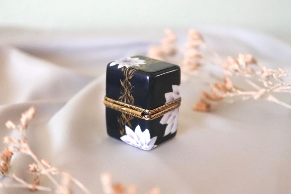 Unique pieces - Ring Box Dahlia x Dark Slate - YUKO KIKUCHI
