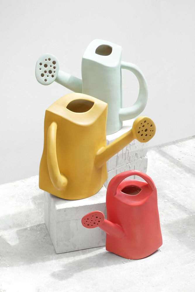 Ceramic - Whimsy Pourer Watering can - Willem Zwiers - COR UNUM