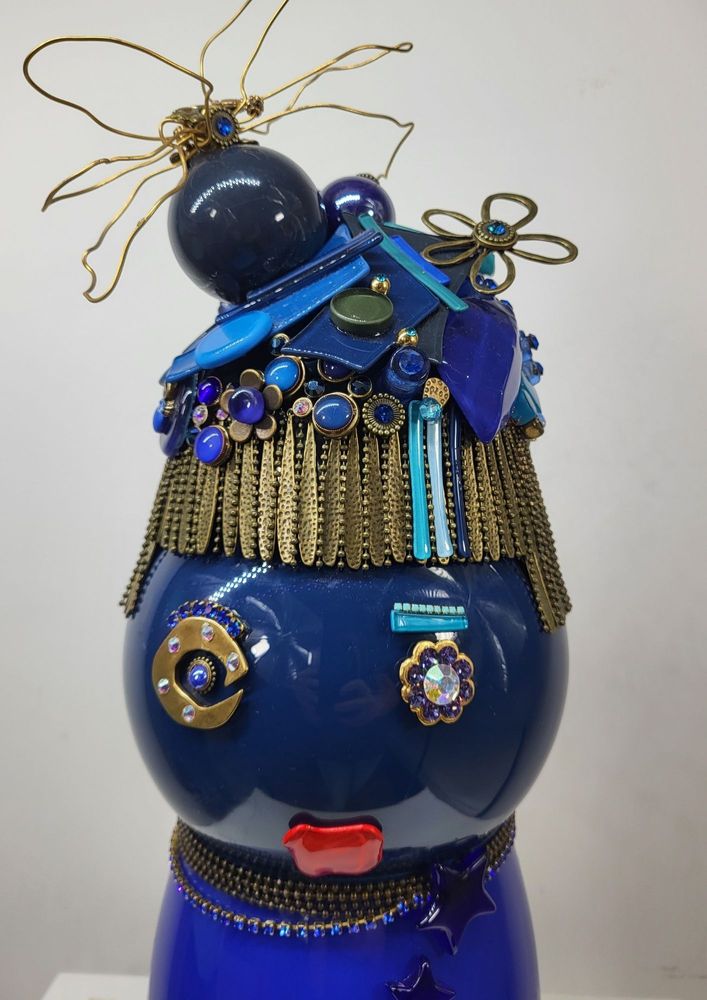 Art glass - ASTER - NATHALIE BORDERIE
