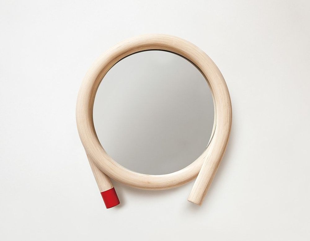 Mirrors - wawa - Circle Rattan Mirror - METROCS