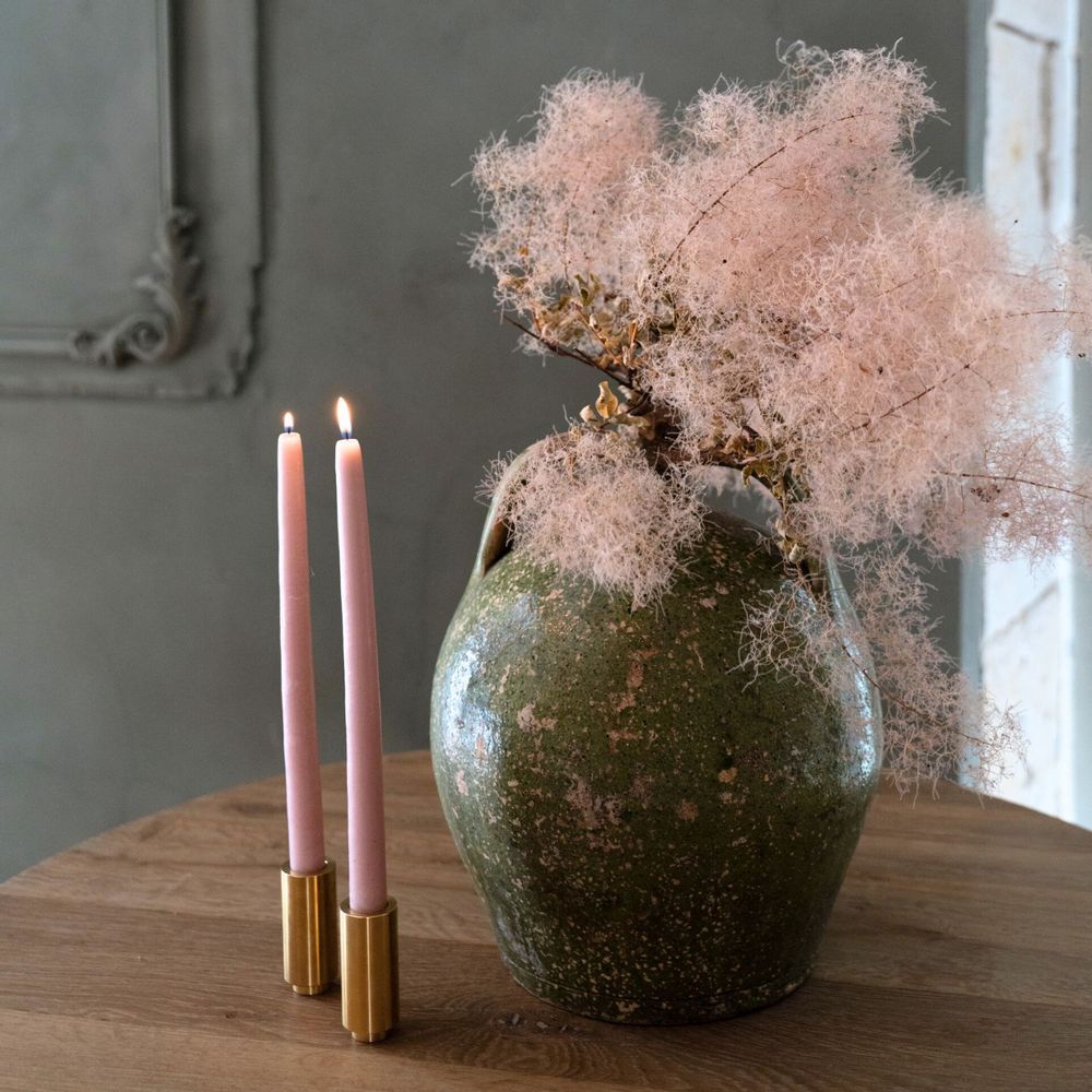 Candlesticks and candle holders - FOLIES brass candle holder - MAISON PECHAVY