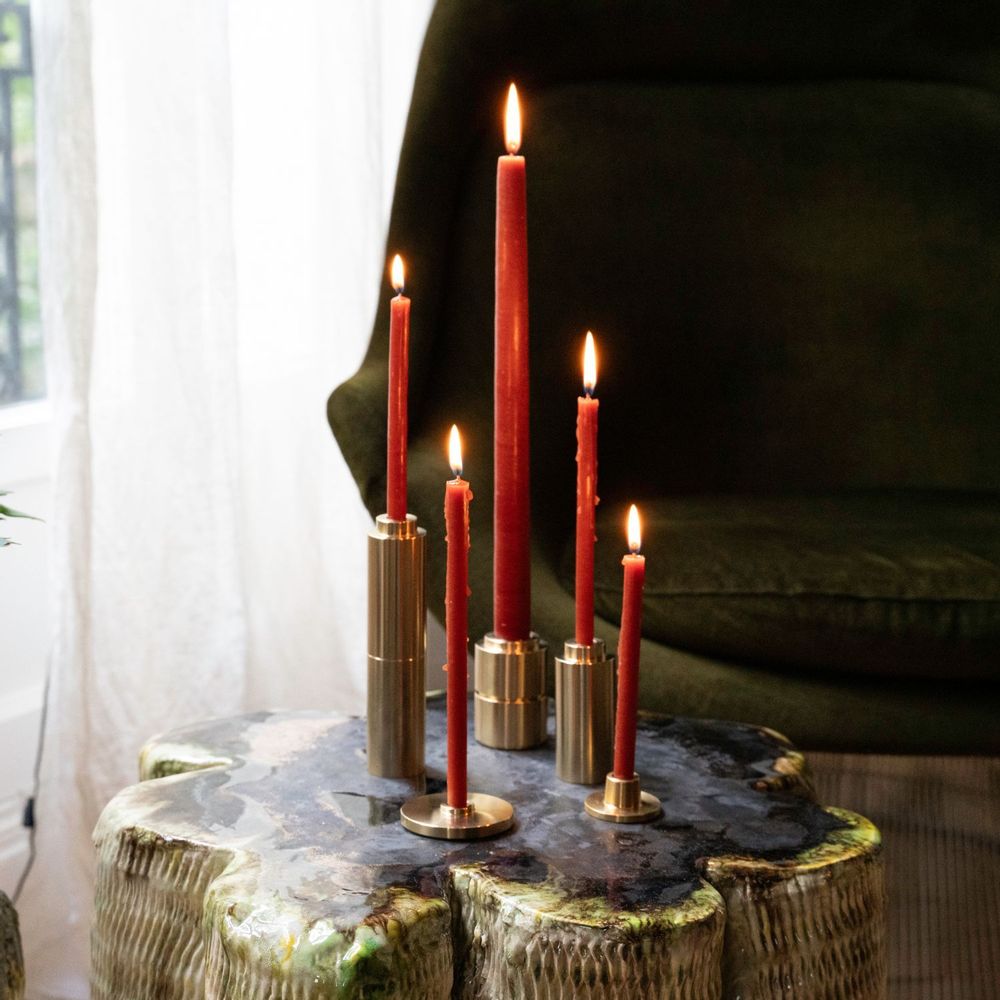 Candlesticks and candle holders - Brass adapter candle holder - MAISON PECHAVY