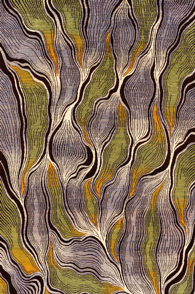 Design carpets - Flickering Fires 2, Dreamtime Chants Collection - ZOLLANVARI INTERNATIONAL