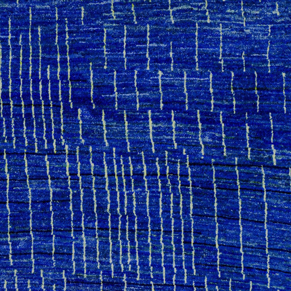 Tapis design - Winter Rainfall in Denim, Zollanvari Studio - ZOLLANVARI INTERNATIONAL