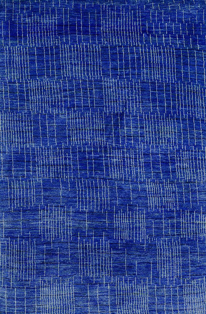 Tapis design - Winter Rainfall in Denim, Zollanvari Studio - ZOLLANVARI INTERNATIONAL