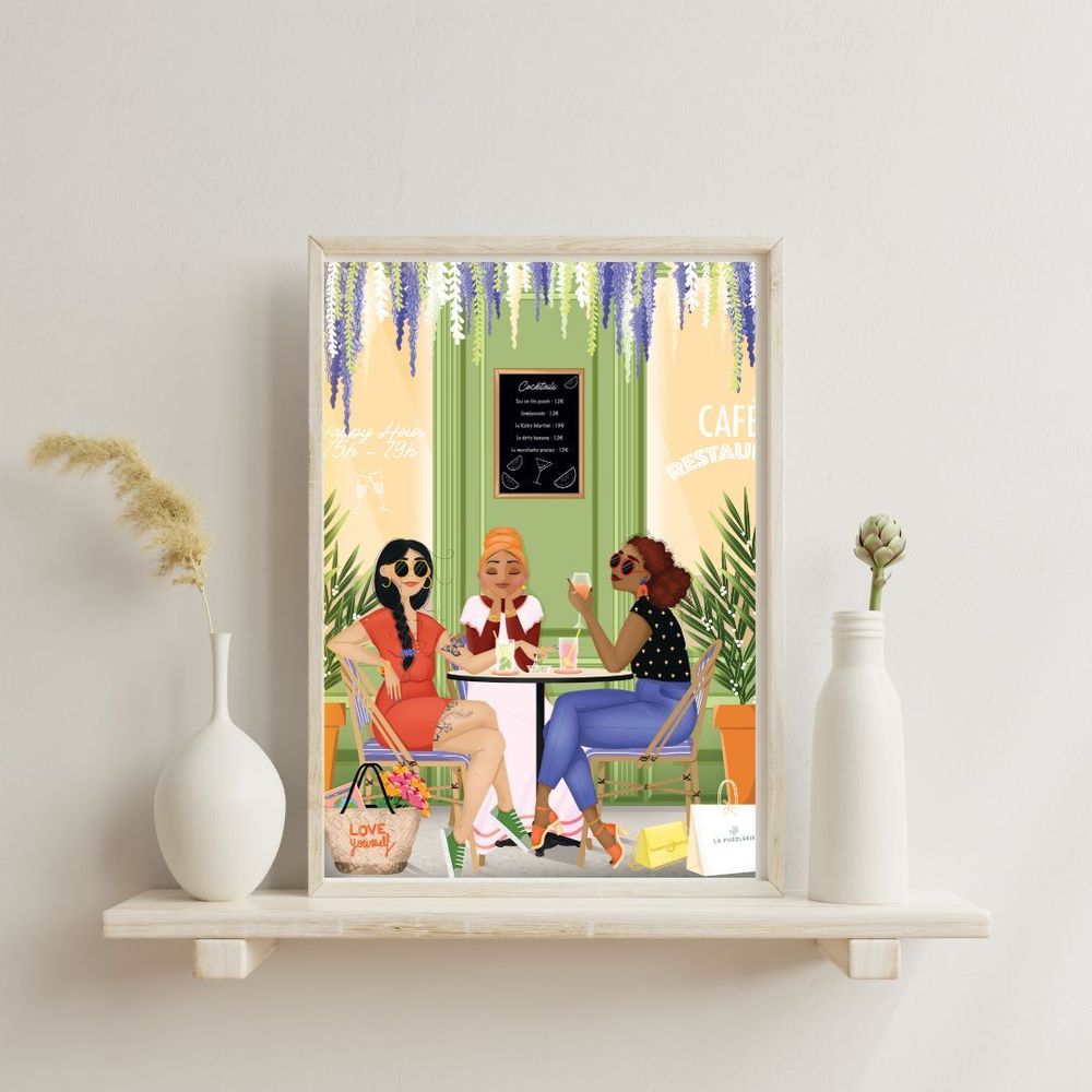 Autres décorations murales - Puzzle 1000 pièces - Happy Hour - LA PUZZLERIE