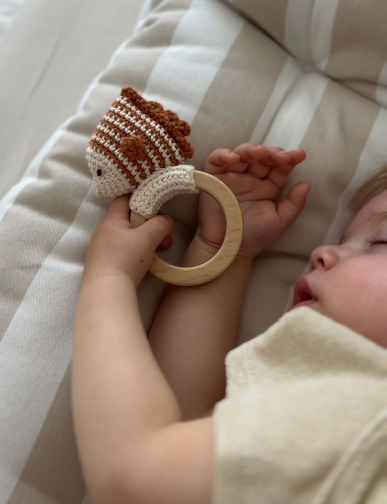 Soft toy - Maki the Fish Teething Ring | with bell - PATTI OSLO