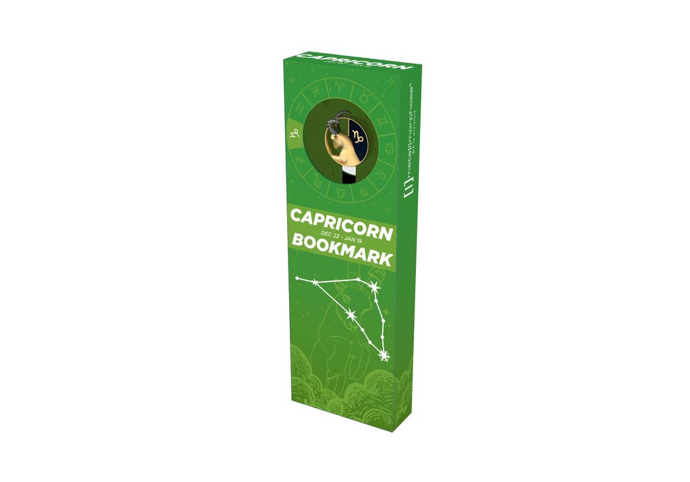 Stationery - Capricorn Bookmark - METALMORPHOSE