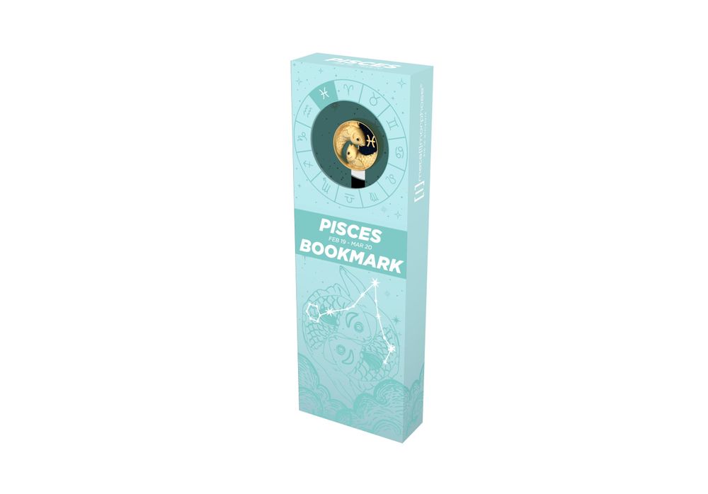 Stationery - Pisces Bookmark - METALMORPHOSE