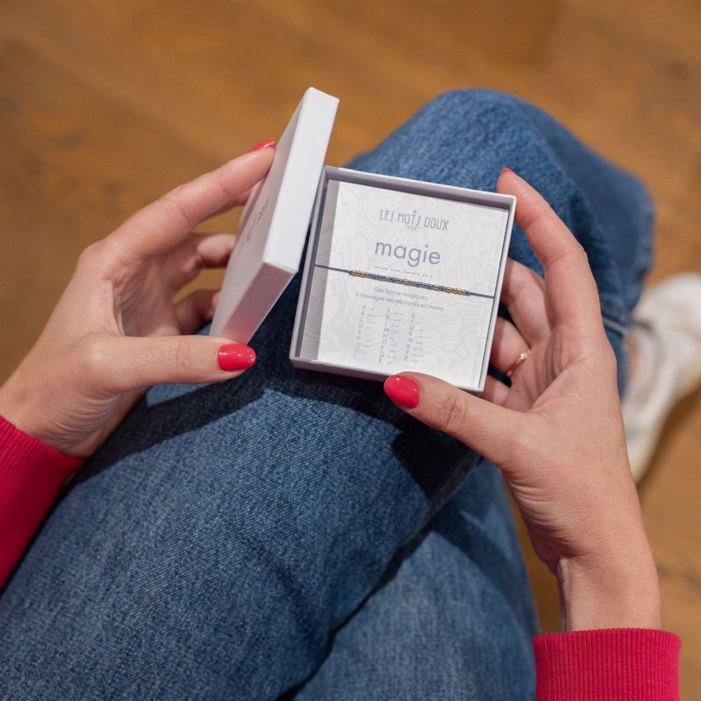 Jewelry - Morse Code Bracelet - Magic - LES MOTS DOUX
