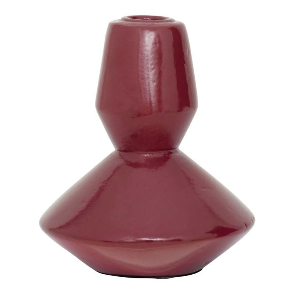 Objets de décoration - Bougeoir Logan, rouge tibétain - URBAN NATURE CULTURE AMSTERDAM