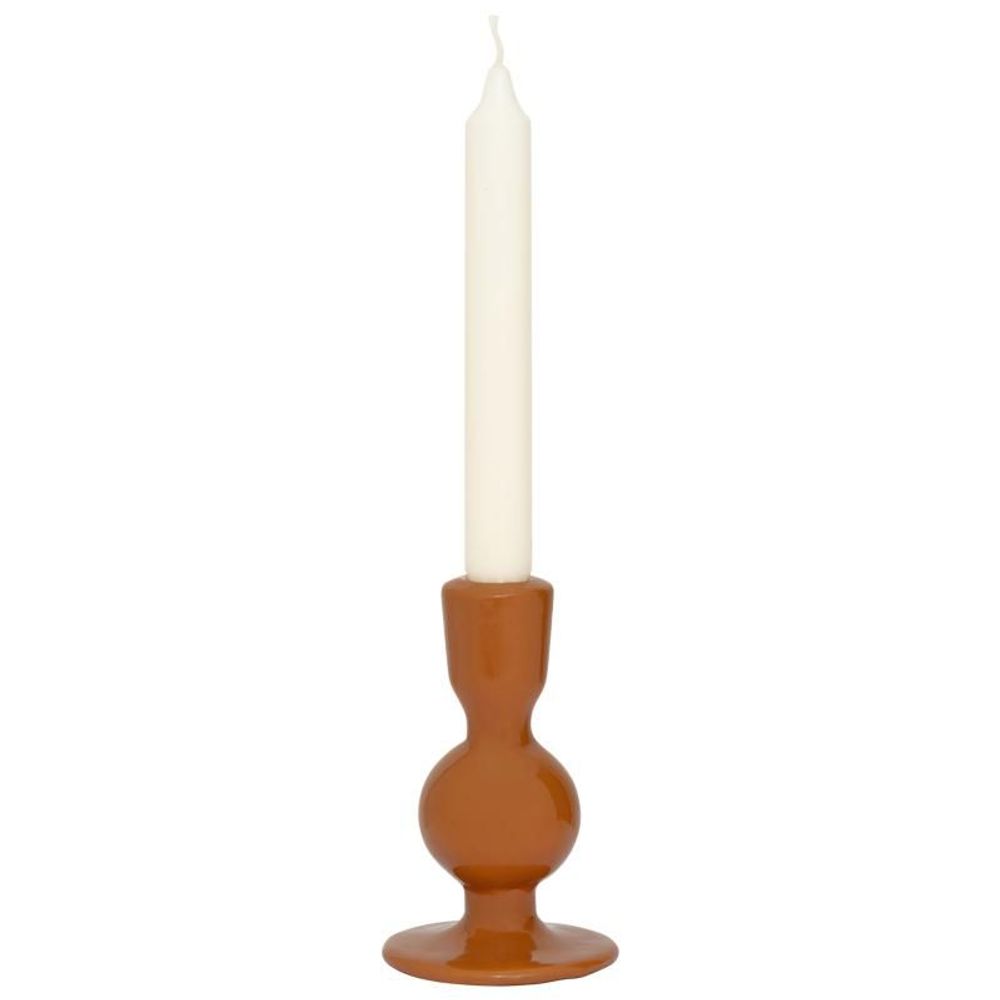 Decorative objects - Candle holder Bowie B, adobe - URBAN NATURE CULTURE AMSTERDAM